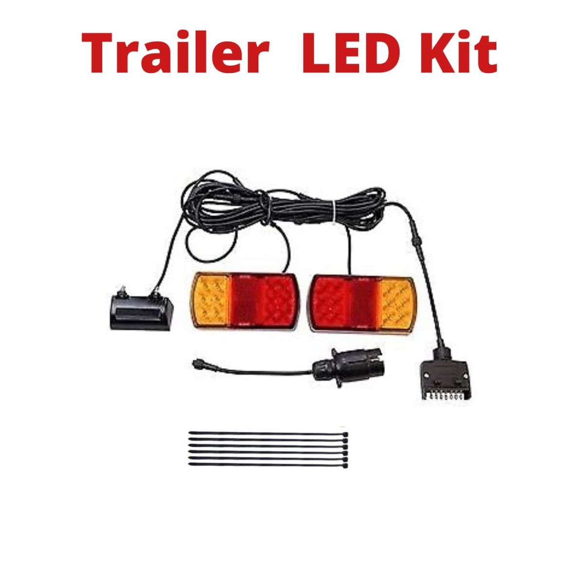 Roadvision LED Trailer Lamp Tail Lights Kit BR207K8X5 12V Stop/Tail/Ind